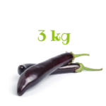 Confezione da 3 kg di melanzana Lunga