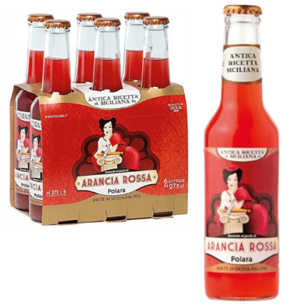 Bibita Arancia rossa da 27,5 cl Antica Ricetta Siciliana 6 pezzi