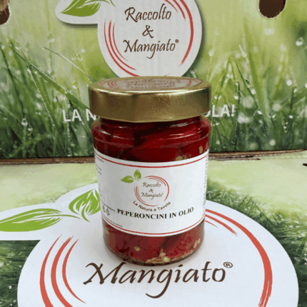 Peperoncini a rondelle in olio